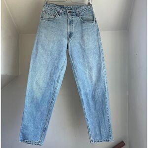 Vintage 90s Levi's 560 Jeans Light wash‎ mom Loose Fitting Size 29" Waist